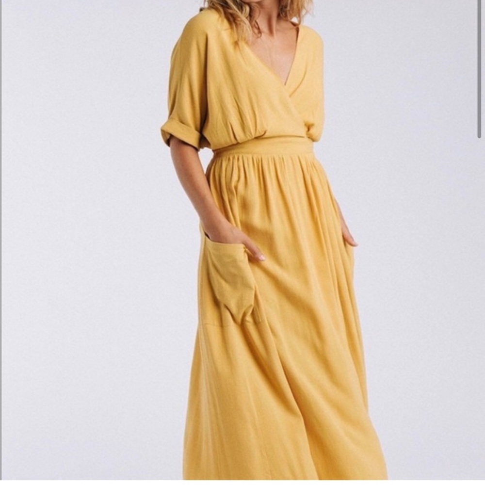 Cream dress from Clad and Cloth